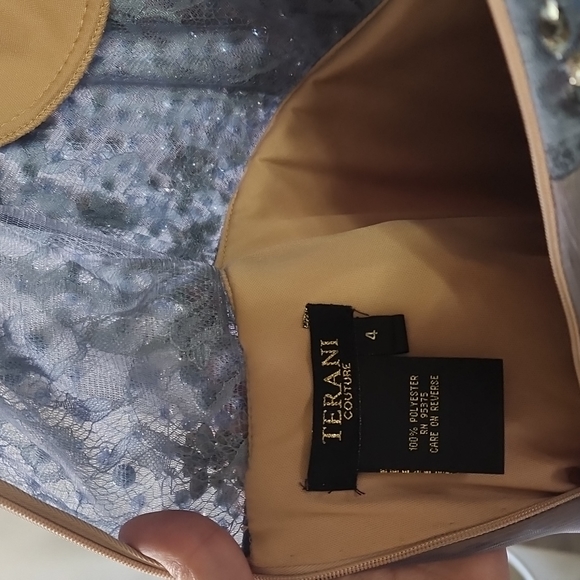 Blue Terani Cature short formal dress - Picture 6 of 8